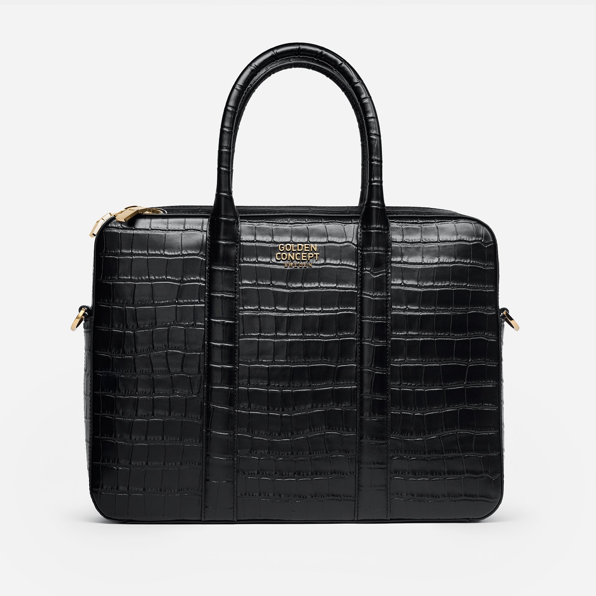Leather Bags - Briefcase (Croco Embossed)