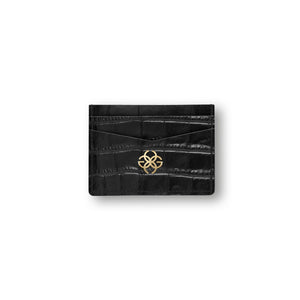 Leather Accessories - Card Holder (Croco Embossed)