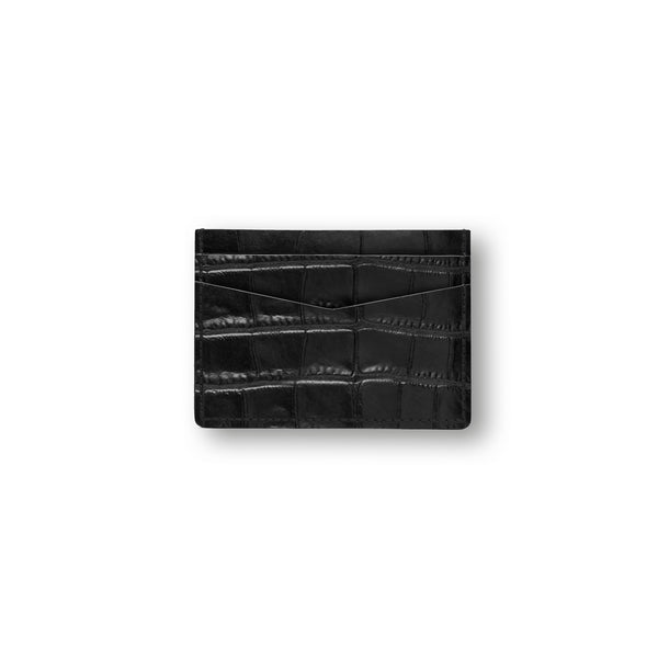Leather Accessories - Card Holder (Croco Embossed)