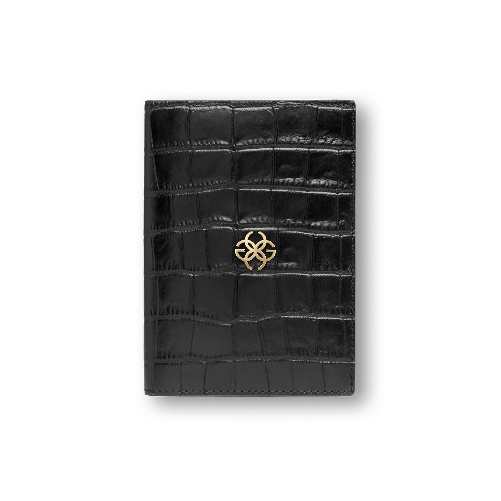 Leather Accessories - Passport holder (Croco Embossed)