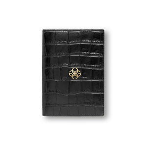 Leather Accessories - Passport holder (Croco Embossed)