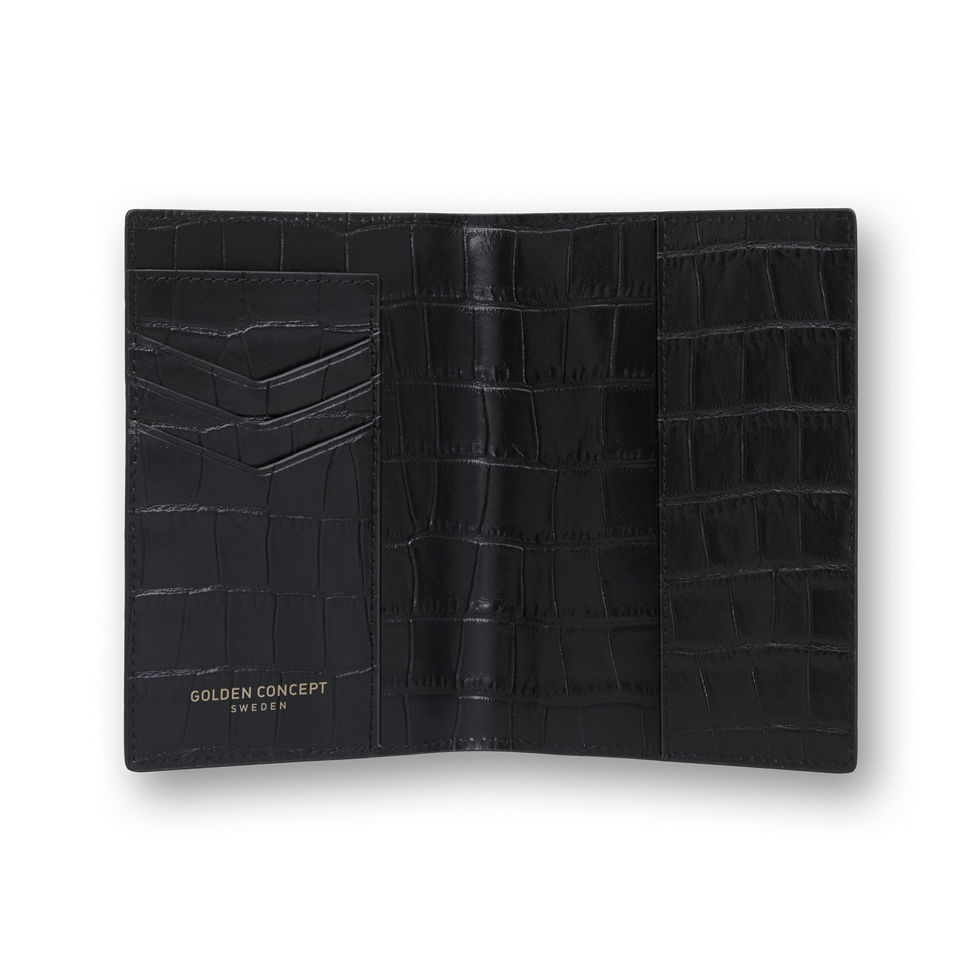 Leather Accessories - Passport holder (Croco Embossed)