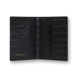 Leather Accessories - Passport holder (Croco Embossed)