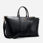 Load image into Gallery viewer, Leather Bags - Weekend Bag (Croco Embossed)
