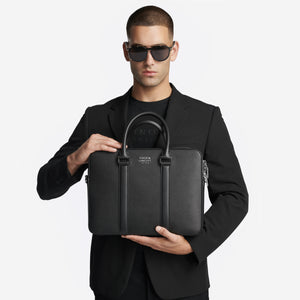 Leather Bags - Briefcase (Saffiano Leather)