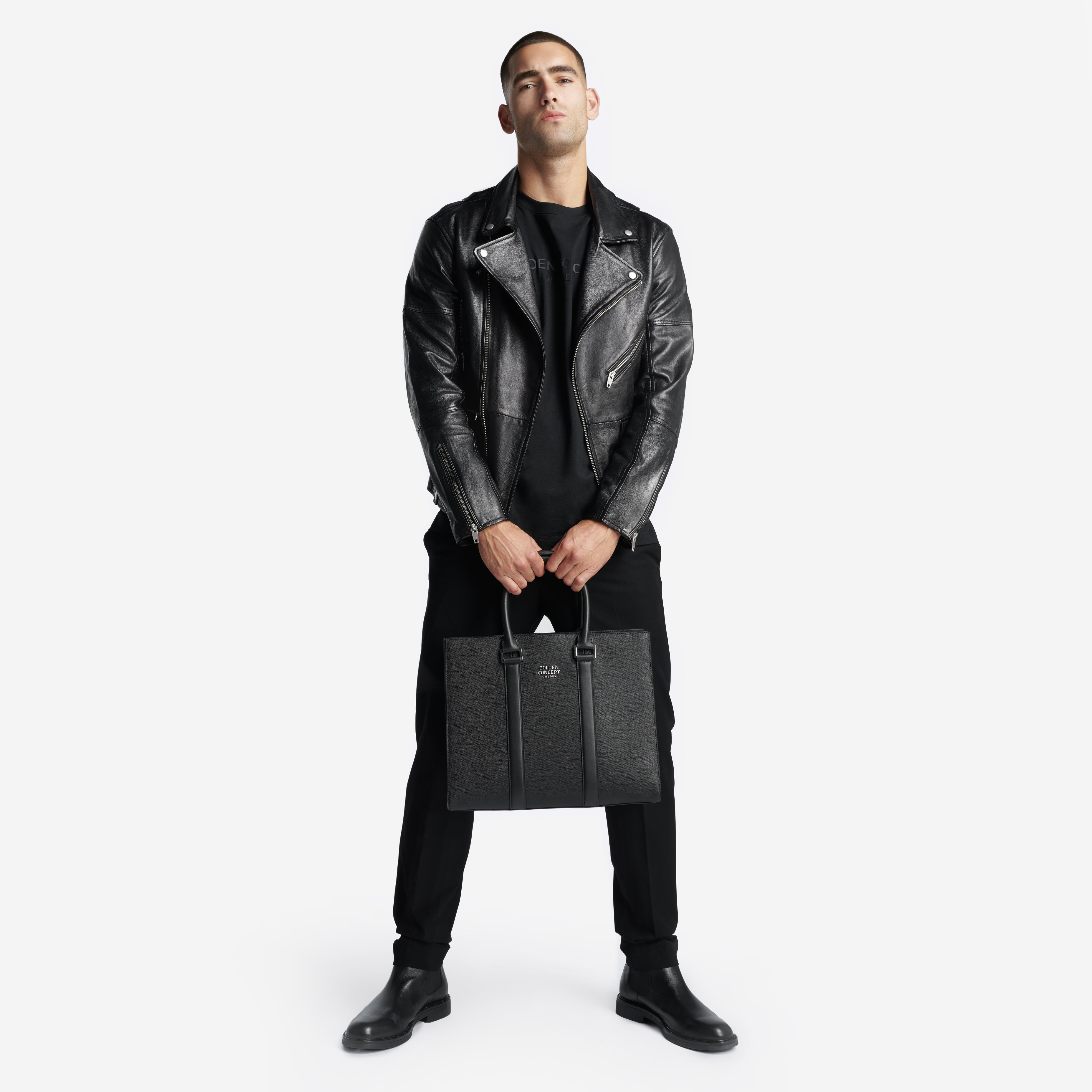 Leather Bags - Tote Bag (Saffiano Leather)