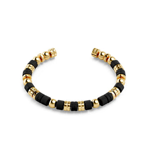 Bangle - Gold Carbon