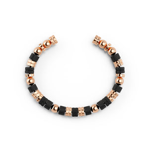 Bangle - Rose Gold Carbon