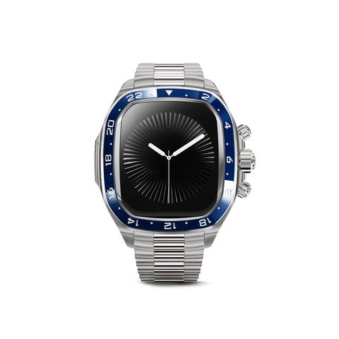 Apple Watch Case / CRCS46 Silver/Blue