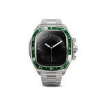 Load image into Gallery viewer, Apple Watch Case / CRCS46 Silver/Green
