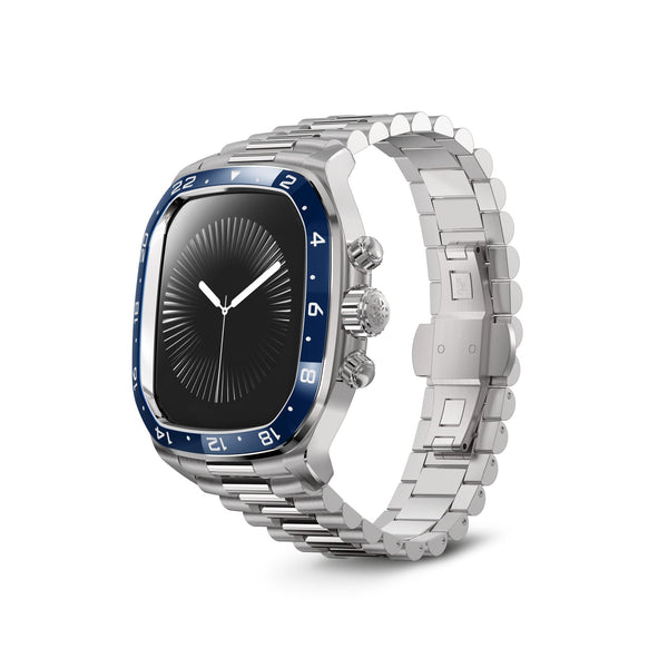 Apple Watch Case / CRCS46 Silver/Blue