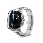 Load image into Gallery viewer, Apple Watch Case / CRCS46 Silver/Blue
