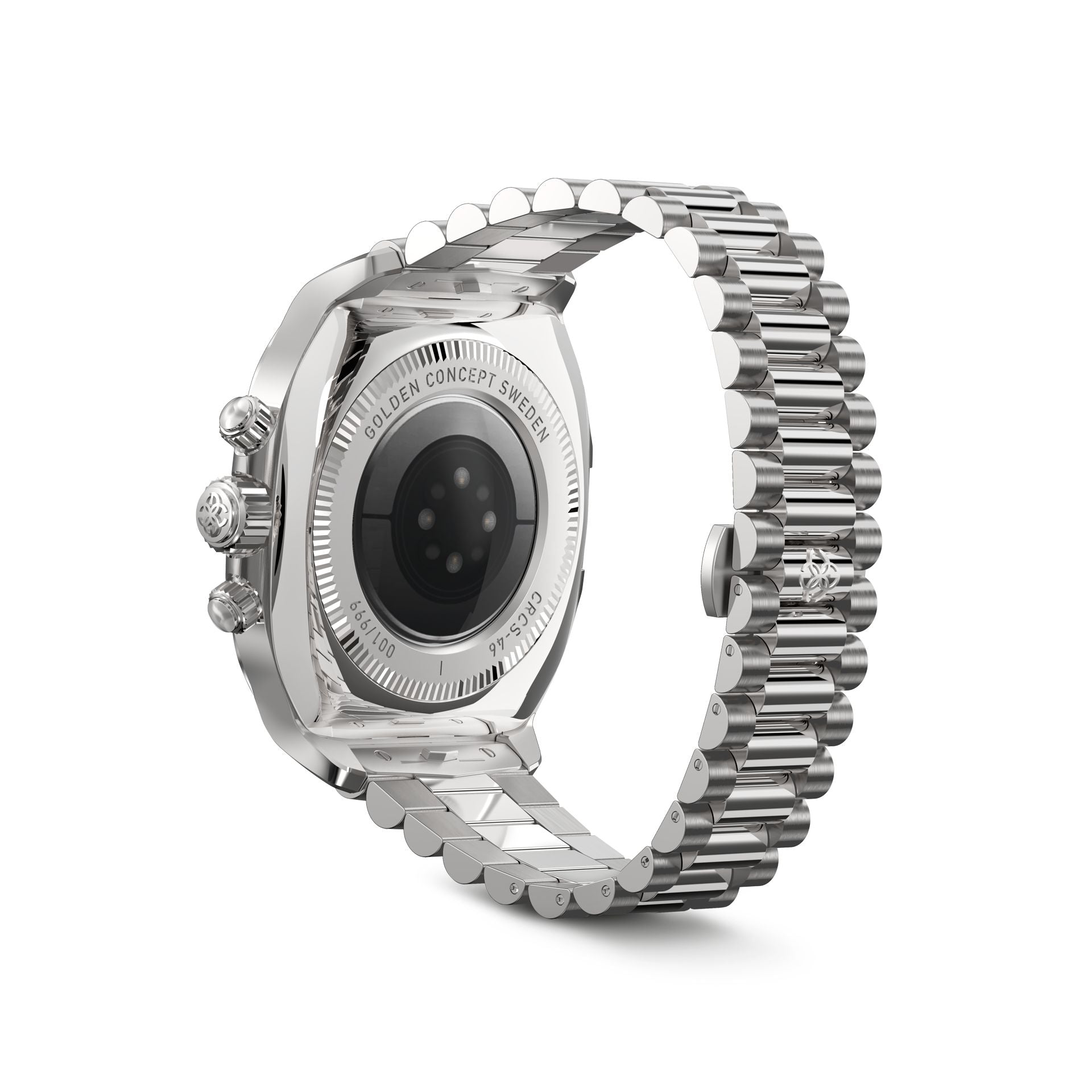 Apple Watch Case / CRCS46 Silver/Black