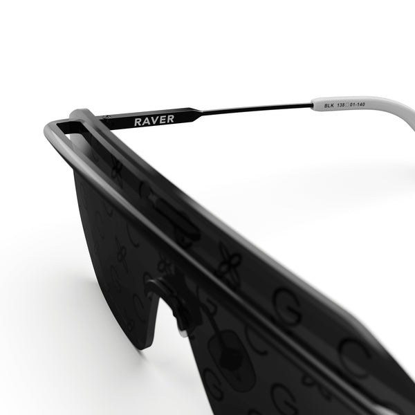 Sunglasses - The Raver - Black