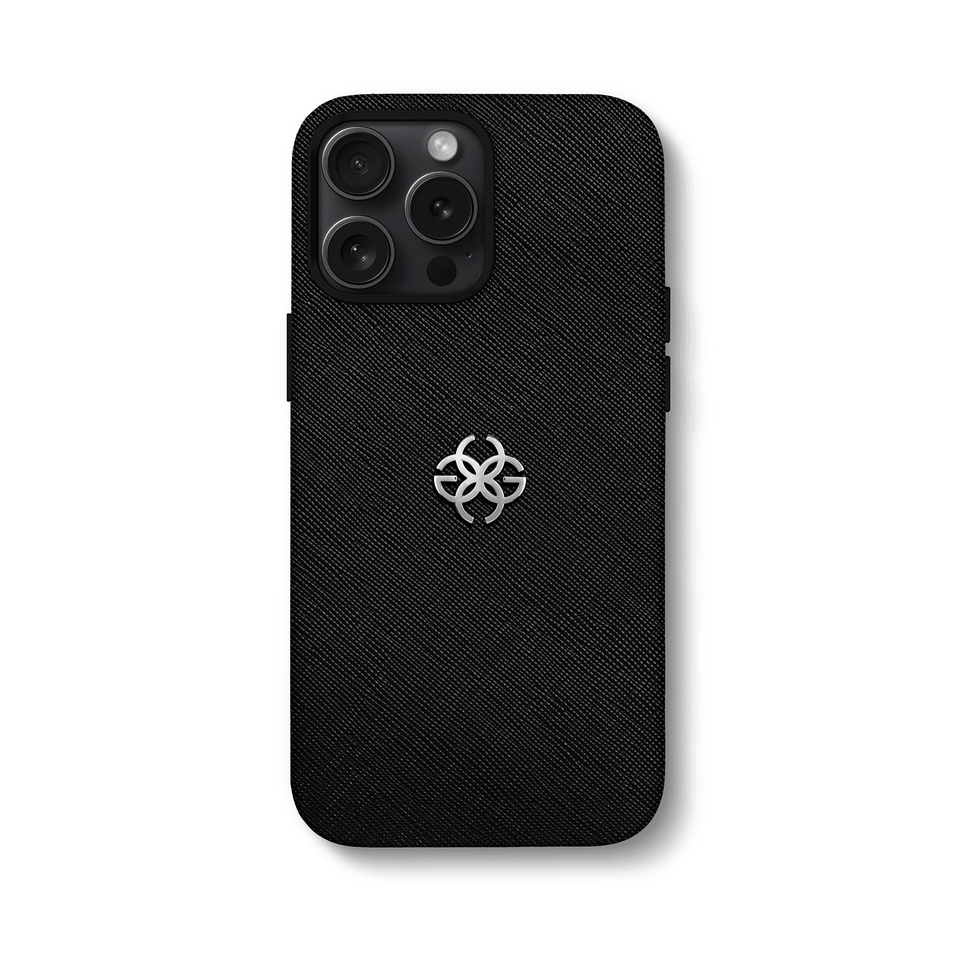 iPhone Case 16 - Saffiano Leather logo