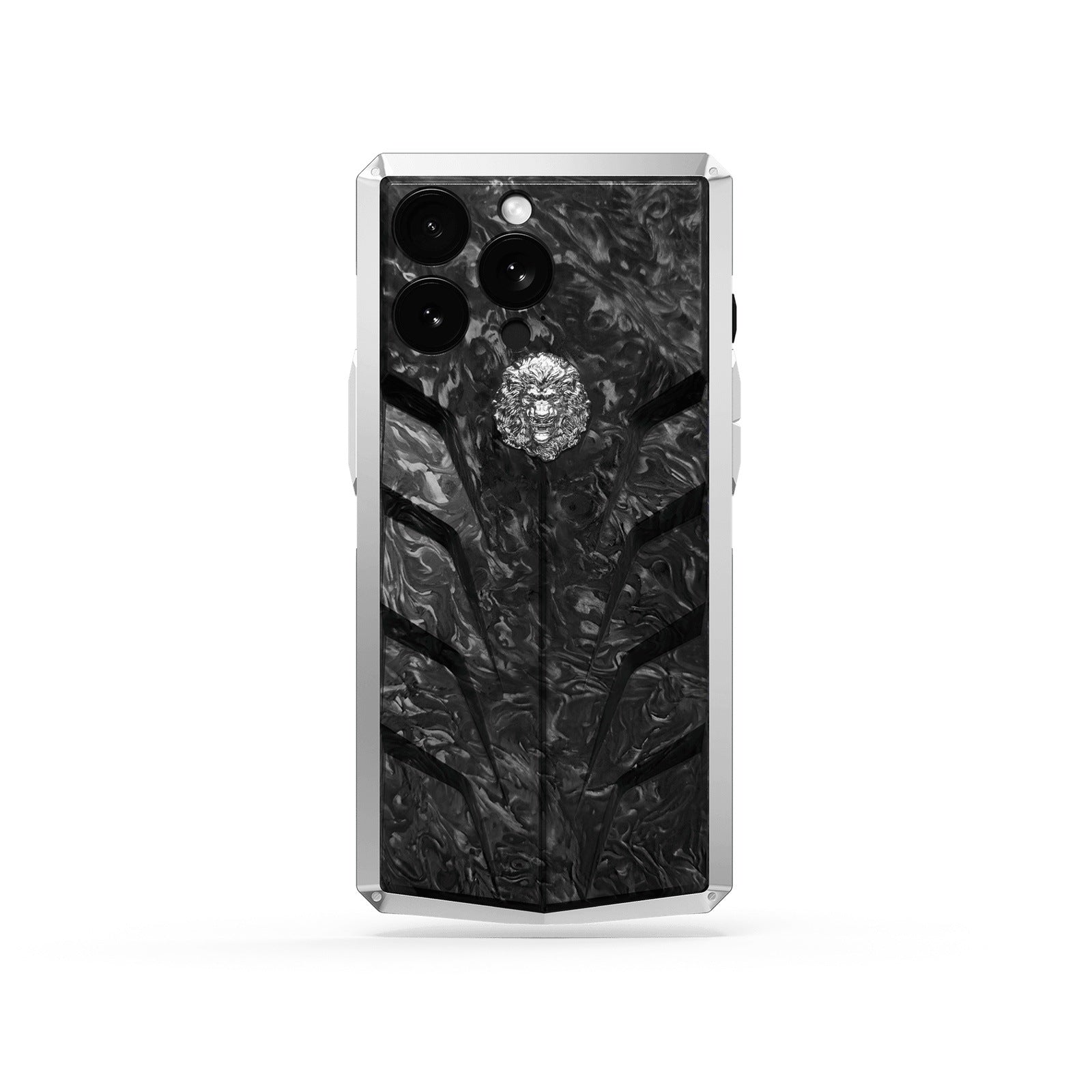 iPhone Case / RSC15 - Silver Lion