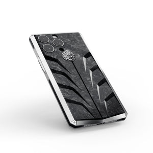 iPhone Case / RSC15 - Silver Lion