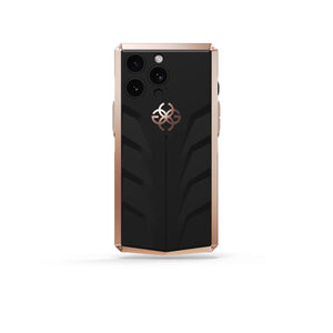 Golden Concept - iPhone 15 Case - RS15 - Crepe Steel Golden Concept