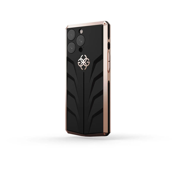 Golden Concept - iPhone 15 Case - RS15 - Crepe Steel Golden Concept