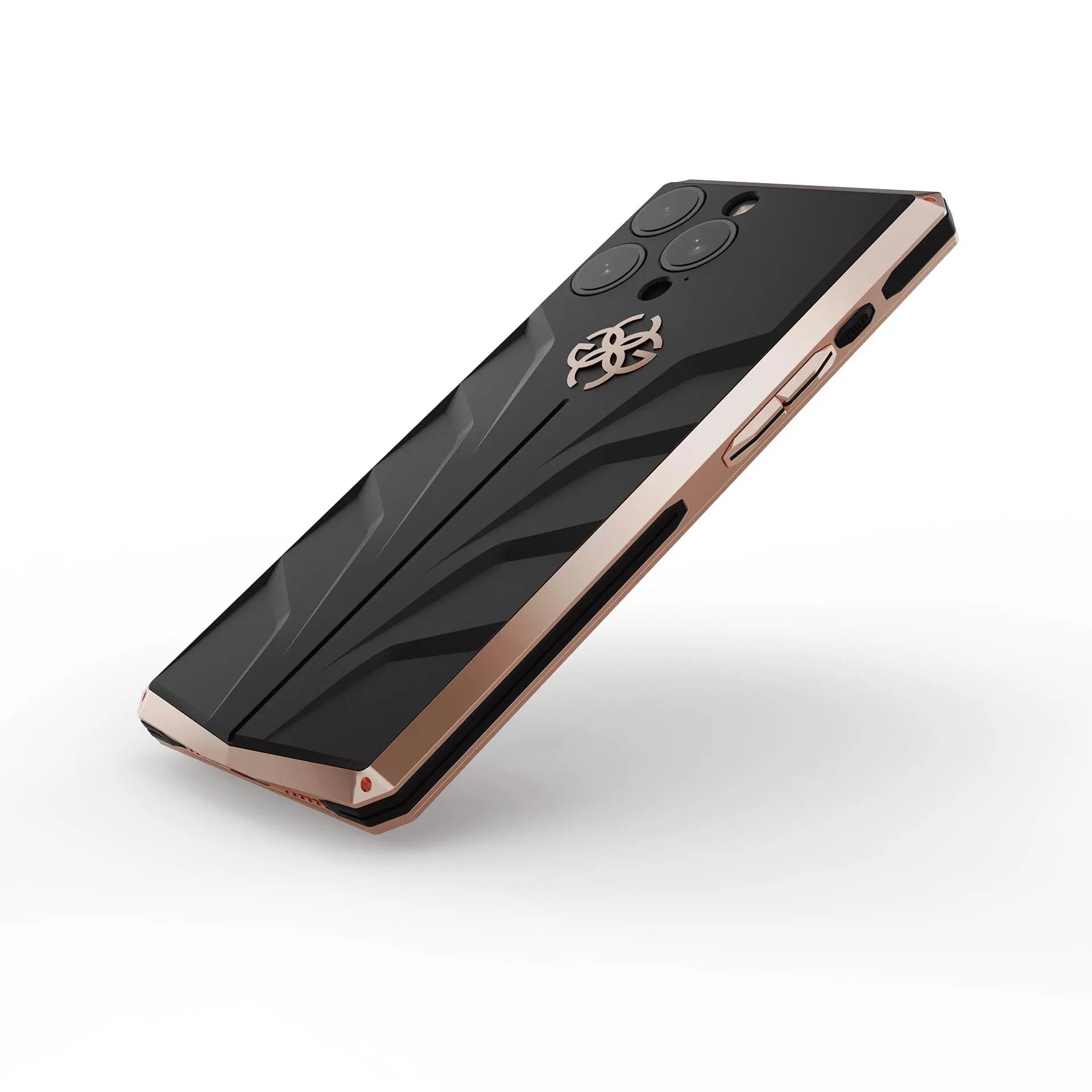 Golden Concept - iPhone 15 Case - RS15 - Crepe Steel Golden Concept