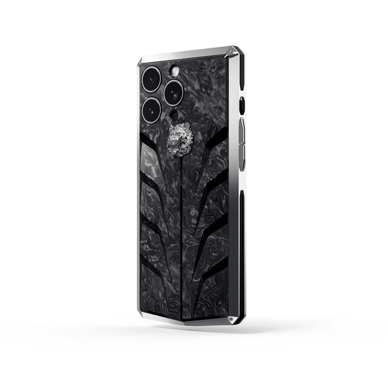 iPhone Case / RSC15 - Silver Tiger