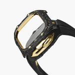 Load image into Gallery viewer, Apple Watch Case / RSCIII49 - Gold Carbon
