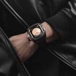Load image into Gallery viewer, Apple Watch Case / RSCIII49 - Rose Gold Carbon
