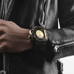 Apple Watch Case / RSCIII49 - Gold Carbon