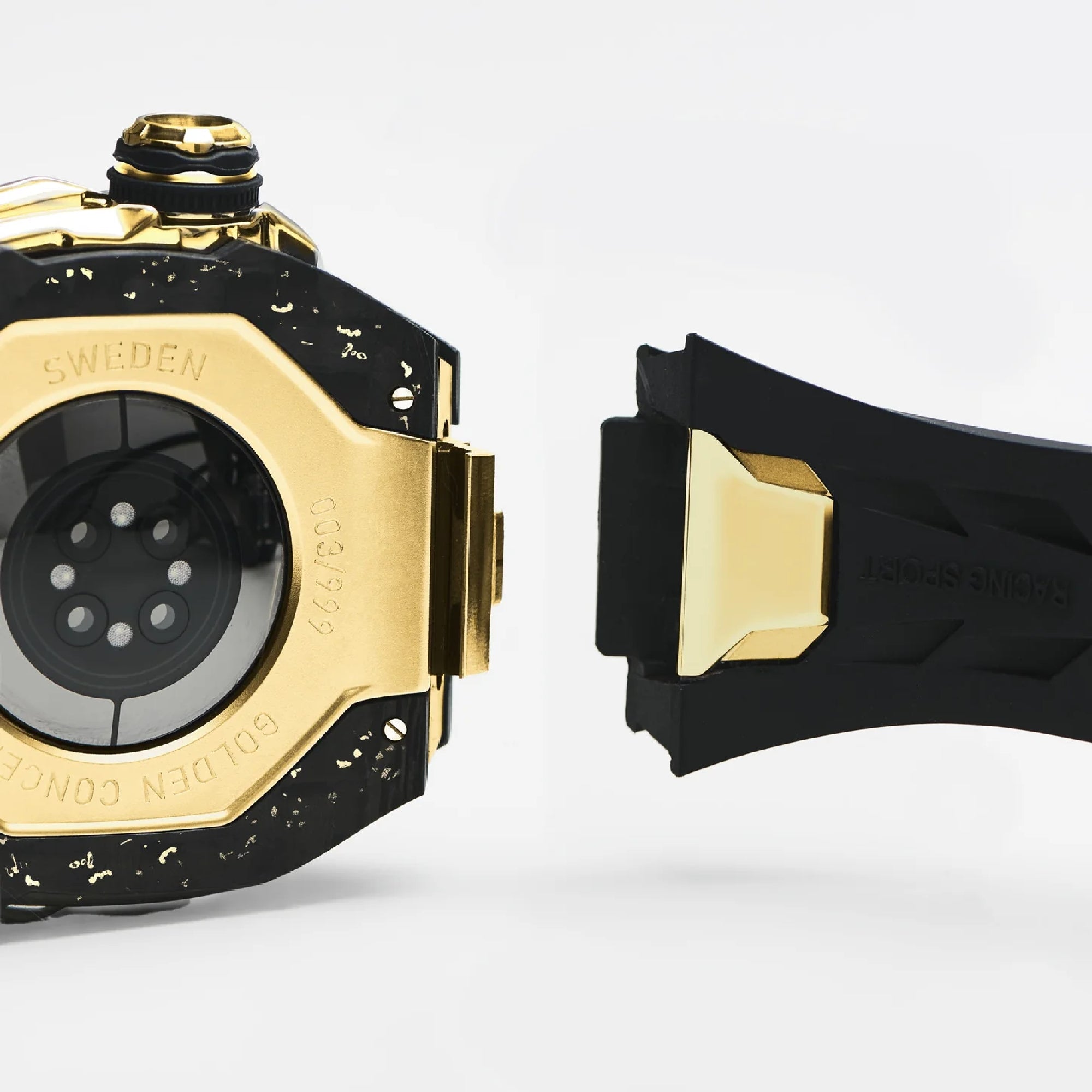 Apple Watch Case / RSCIII49 - Gold Carbon