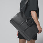 Load and play video in Gallery viewer, Leather Bags - Duffle Bag (Saffiano Leather)
