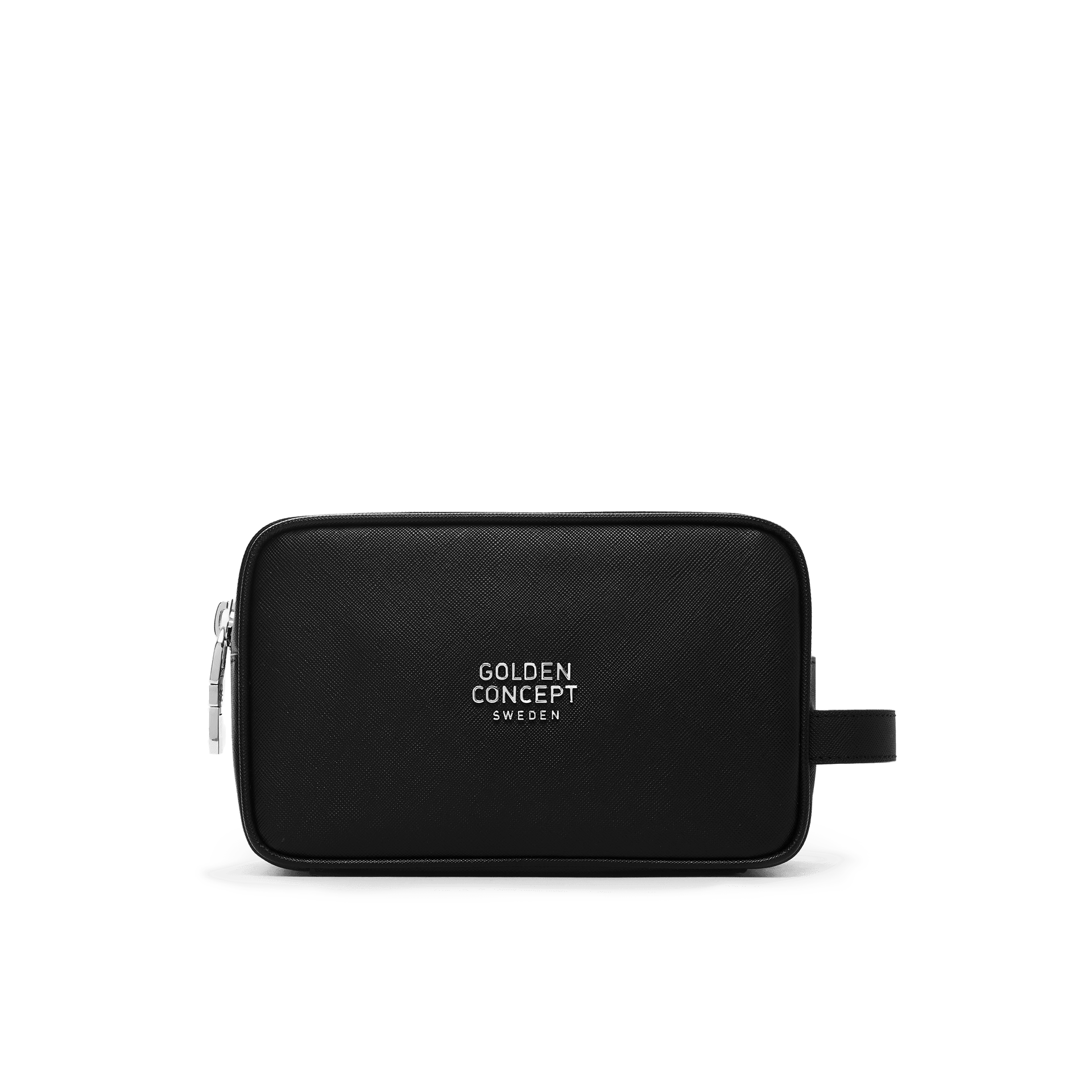 Leather Accessories - Toiletry Bag - Saffiano Leather - Small