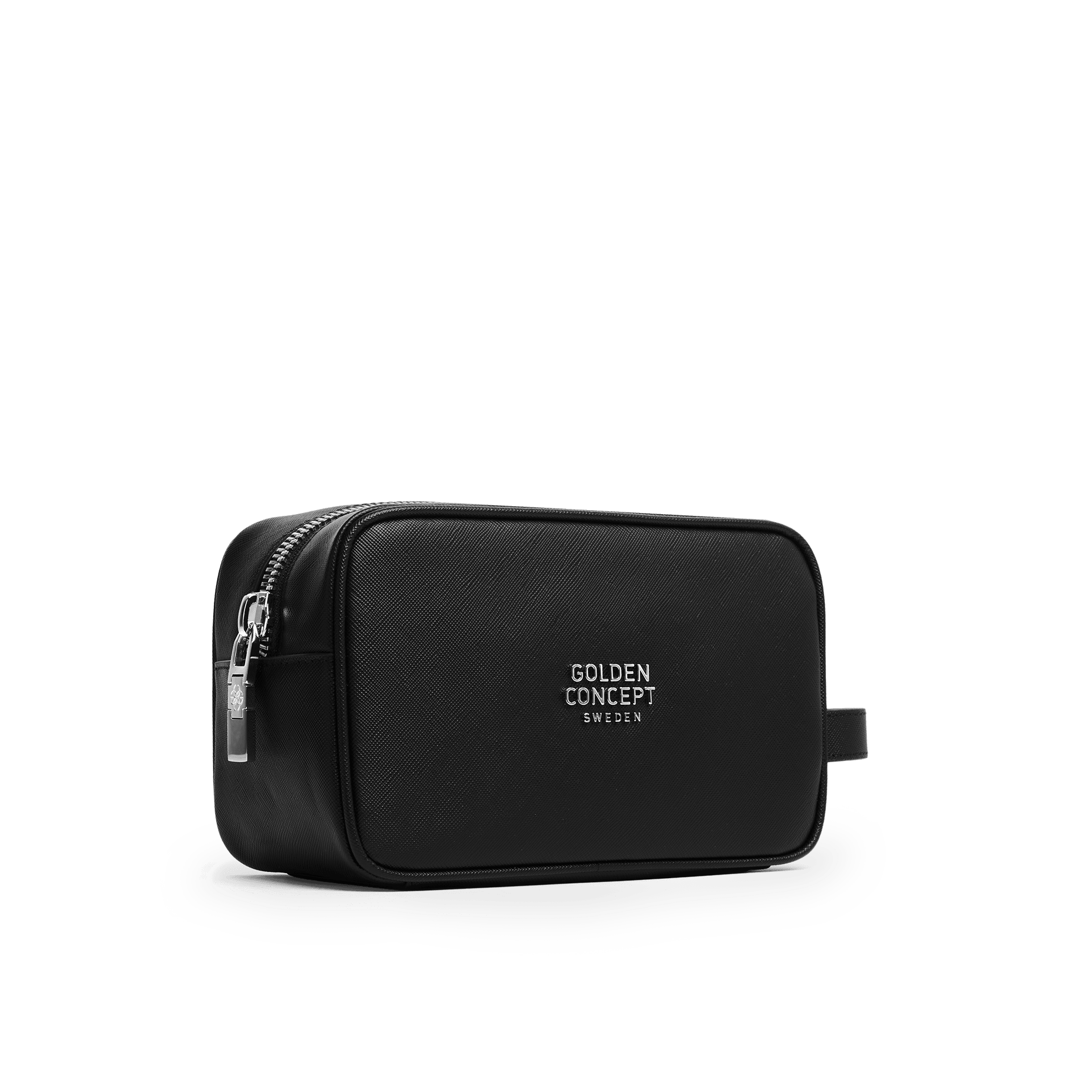 Leather Accessories - Toiletry Bag - Saffiano Leather - Small