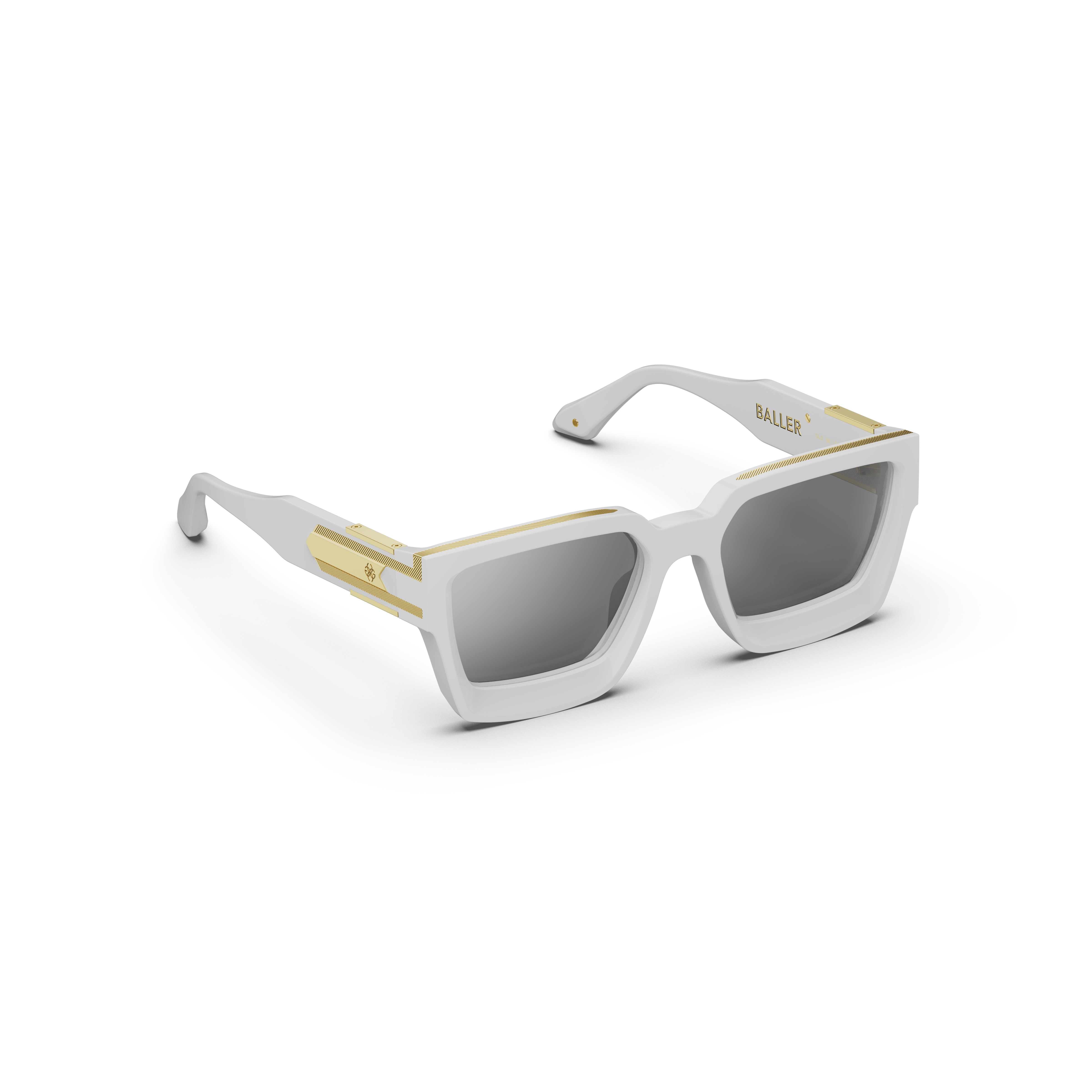 Sunglasses - Baller - White