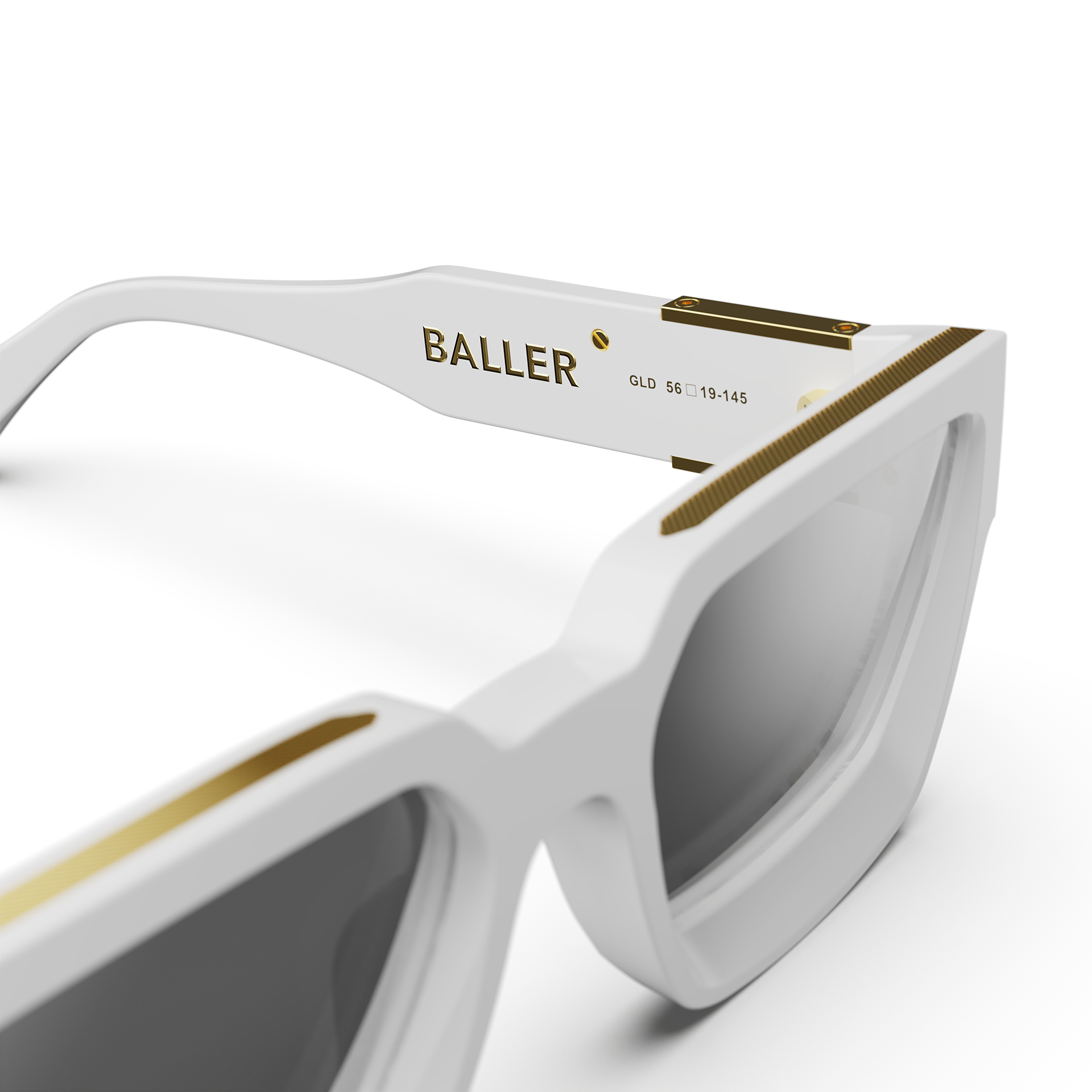 Sunglasses - Baller - White