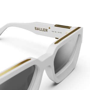 Sunglasses - Baller - White