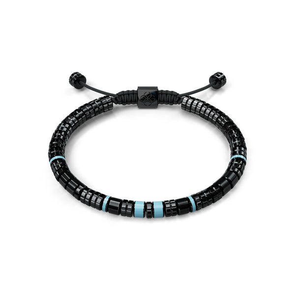 Bracelets EV - Black - Curacao Blue