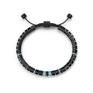 Bracelets EV - Black - Curacao Blue