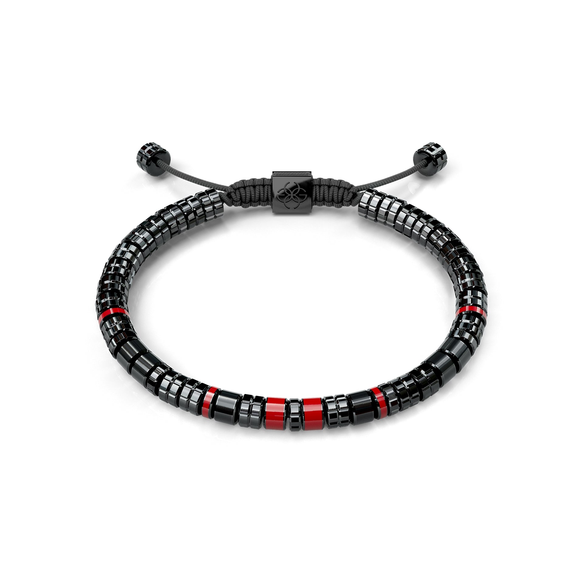 Bracelets EV - Black - Rosso Corsa