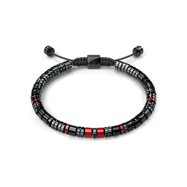 Bracelets EV - Black - Rosso Corsa