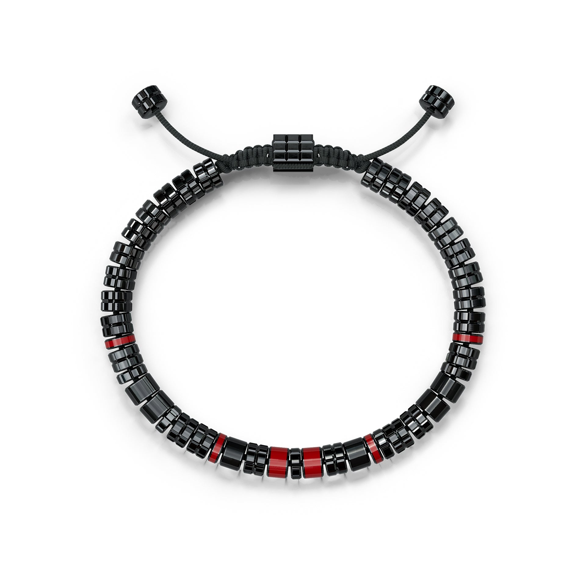 Bracelets EV - Black - Rosso Corsa