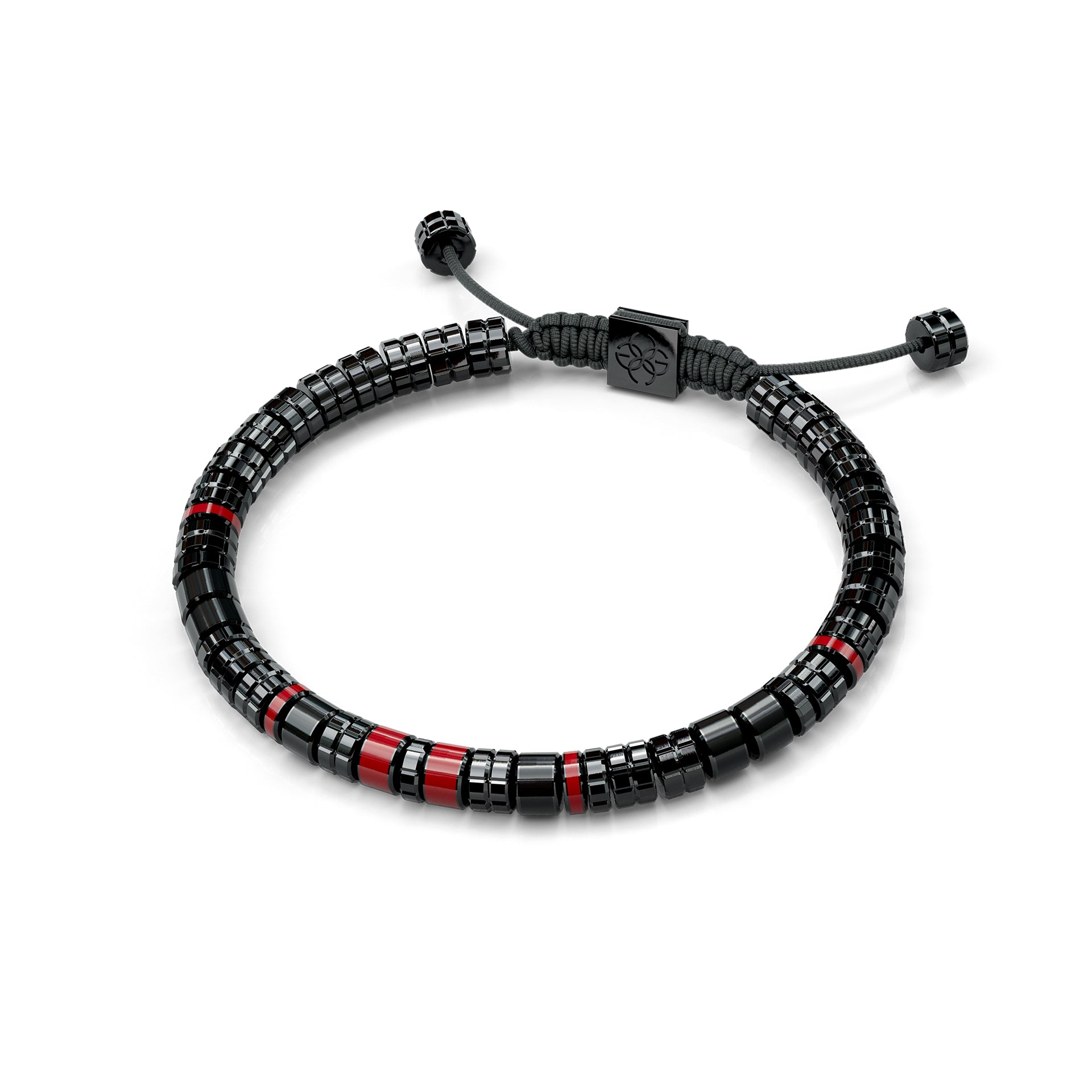 Bracelets EV - Black - Rosso Corsa