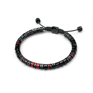 Bracelets EV - Black - Rosso Corsa