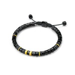 Load image into Gallery viewer, Bracelets EV - Black - Modena Yellow
