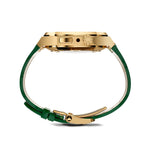 Load image into Gallery viewer, Apple Watch 7 - 9 Case - CLD - Gold (Green Leather)
