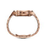 Load image into Gallery viewer, Apple Watch 7 - 9 Case - EVF - RAINBOW Frosted (Rose Gold Steel)
