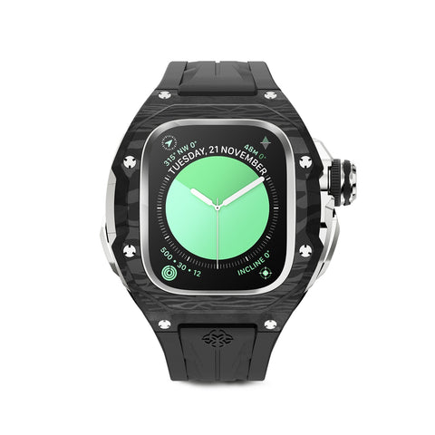Apple Watch Case / RSCIII49 - Silver Carbon