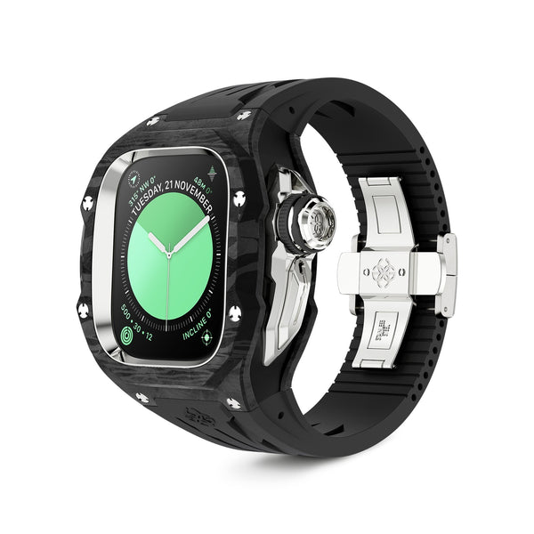 Apple Watch Case / RSCIII49 - Silver Carbon