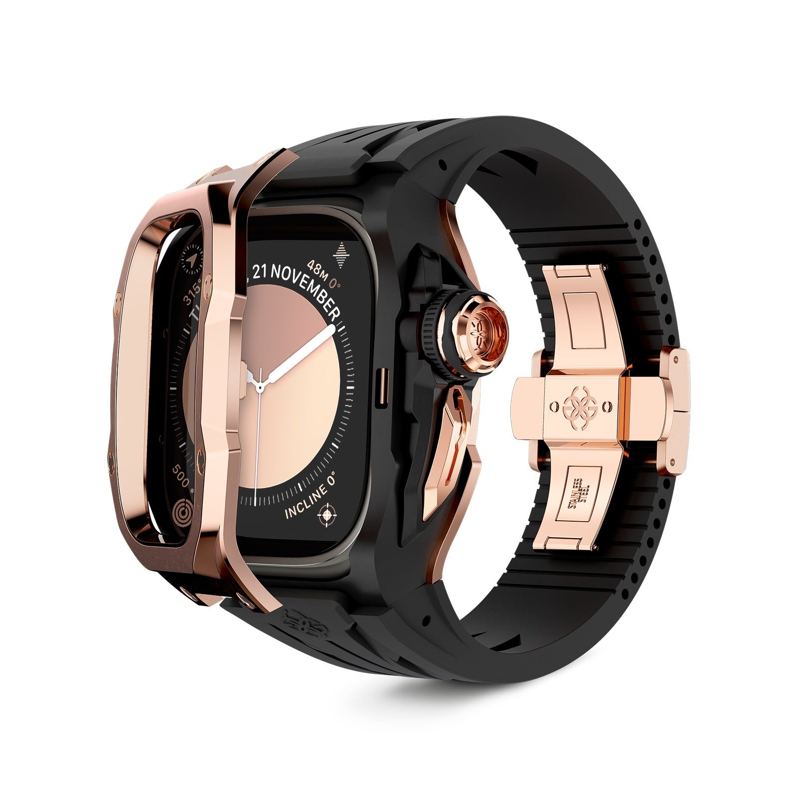 Apple Watch Case / RSTIII49 - Crepe Steel